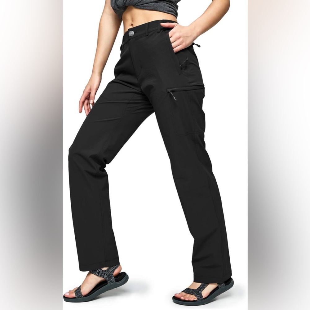 Mier Women's Quick Dry Cargo Pants Lightweight Hiking Pants